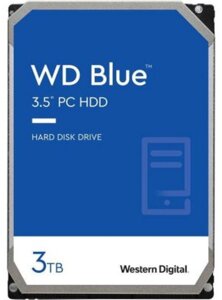 Жесткий диск HDD 3Tb Western Digital Blue WD30EZAZ