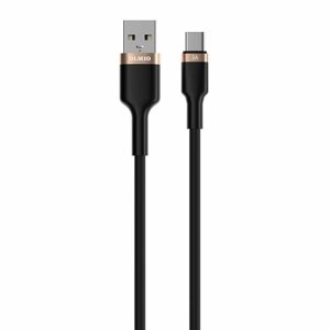 Кабель Olmio Rapid USB 2.0 - Type-C  1.2, 3A, черный в Алматы от компании Trento