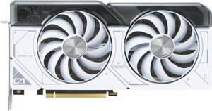 Видеокарта ASUS GeForce RTX 4070 DUAL OC White, 12 ГБ (DUAL-RTX4070-O12G-WHITE)