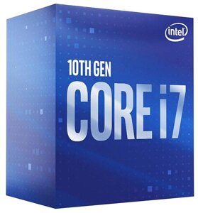 Процессор Intel Core i7-10700 Comet Lake-S (Socket 1200/2900MHz/16Mb/TDP-65W/(ОЕМ)(CM8070104282327)