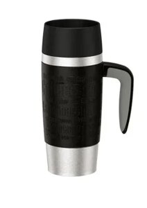 Термокружка EMSA 0,36л. дорожная, черная с ручкой, TRAVEL MUG 514096, шт