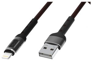 Кабель Ritmix RCC-521 Smart Chip lightning-USB 2 A Black в Алматы от компании Trento