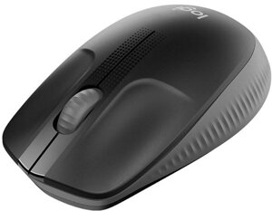 Мышка беспроводная Logitech M190 Charcoal (черный/серый) - 2.4GHZ/EMEA/(910-005905) в Алматы от компании Trento