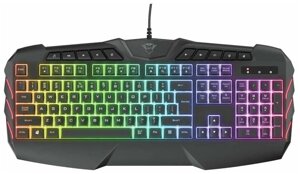 Клавиатура игровая Trust RU GXT 881 ODYSS черный