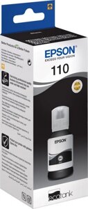 Чернила Epson C13T03P14A EcoTank MX1XX Series Black Bottle XL