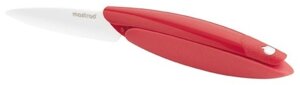 Нож Mastrad, керамическое лезвие 7.6 см, красная ручка - в прозрачной коробке F22110, шт