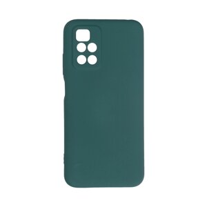 Чехол для телефона XG XG-HS16 для Redmi 10 Силиконовый Тёмно-зелёный в Алматы от компании Trento