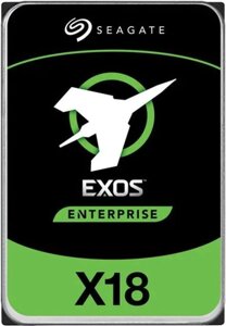 Корпоративный жесткий диск 12Tb Seagate Enterprise EXOS X18 SATA3 7200rpm 256Mb 3,5" ST12000NM000J