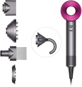 Фен Dyson HD07 Supersonic черный/никель (386816-01)