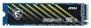 Твердотельный накопитель SSD MSI SPATIUM M390 M. 2 250GB