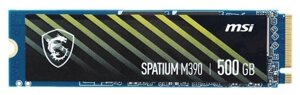 Твердотельный накопитель  SSD MSI SPATIUM M390 M. 2 250GB в Алматы от компании Trento