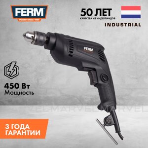 Дрель безударная Ferm PDM1048P 450W