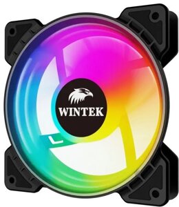 Вентилятор для корпуса Wintek M6-B-12 ARGB, 12 см, 6 pin в Алматы от компании Trento