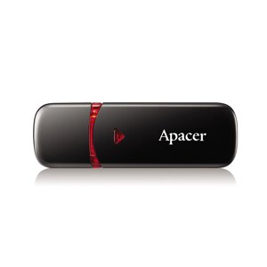 USB-накопитель Apacer AH333 64GB Чёрный в Алматы от компании Trento