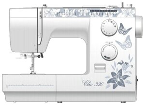 Швейная машина Janome Clio 320, бело-серый