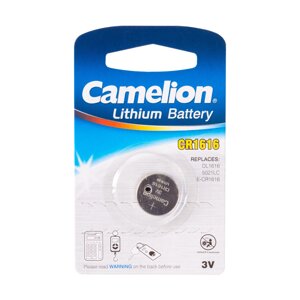 Батарейка CAMELION Lithium CR1616-BP1 в Алматы от компании Trento