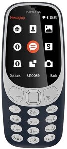 Мобильный телефон Nokia 3310 DS синий в Алматы от компании Trento