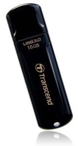 USB Флеш 16GB 3.0 Transcend TS16GJF700 черный в Алматы от компании Trento