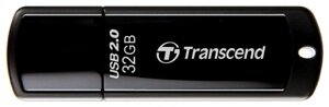 USB Флеш 32GB 2.0 Transcend TS32GJF350 черный в Алматы от компании Trento