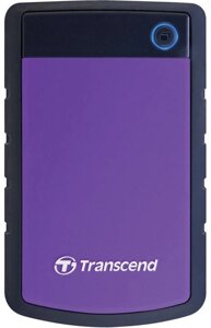 Внешний жесткий диск 2,5 1TB Transcend TS1TSJ25H3P