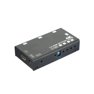 Сплиттер 1x4 HDMI 4K 3D HS-4P4K-60HD3D в Алматы от компании Trento