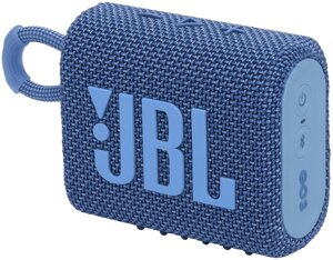 Беспроводная колонка JBL GO3 Blue в Алматы от компании Trento