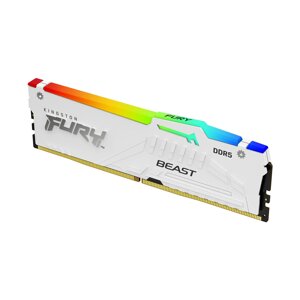 Модуль памяти Kingston FURY Beast White RGB EXPO KF552C36BWEA-16 DDR5 16GB 5200MHz в Алматы от компании Trento