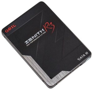 Твердотельный накопитель 256GB SSD GEIL GZ25R3-256G ZENITH R3 Series 2.5” SSD SATAIII Чтение 550MB/s, Запись в Алматы от компании Trento