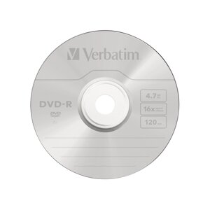 Диск DVD-R Verbatim (43522) 4.7GB 25штук Незаписанный в Алматы от компании Trento