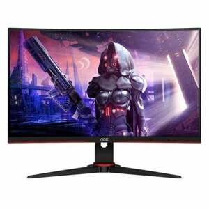 Изогнутый Профессиональный Игровой Монитор 23,6" AOC C24G2AE/BK Red