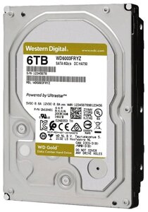 Корпоративный жесткий диск HDD 6Tb Western Digital GOLD WD6003FRYZ