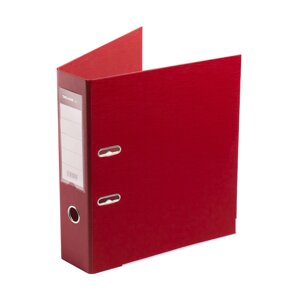 Папка-регистратор Deluxe с арочным механизмом, Office 3-RD24 (3" RED), А4, 70 мм, красный в Алматы от компании Trento