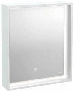 Зеркало LOUNA 60 с подсветкой прямоугольное универсальная белый в Алматы от компании Trento