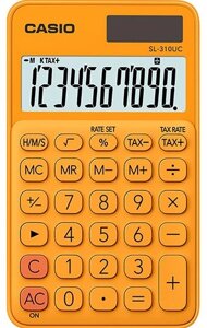 Калькулятор карманный CASIO SL-310UC-RG-W-EC в Алматы от компании Trento