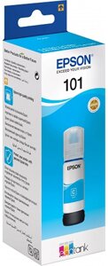 Чернила Epson C13T03V24A 101 EcoTank 70ml для L4150/L4160 голубой