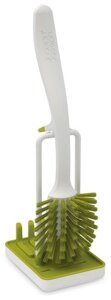 Щетка для мытья посуды с подставкой Joseph Joseph Edge Dish Brush зелёная 85007, шт в Алматы от компании Trento