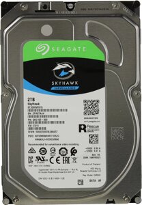 Жесткий диск для видеонаблюдения 2Tb Seagate SkyHawk Surveillance SATA3 3.5" 256Mb ST2000VX015. Жесткий диск в Алматы от компании Trento