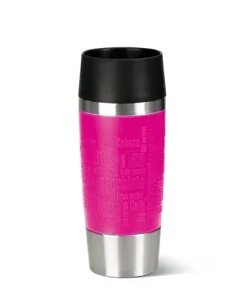 Термокружка 0,36л. дорожная, розовая, TRAVEL MUG EMSA 513550, шт