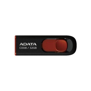 USB-накопитель ADATA AC008-32G-RKD 32GB Красный в Алматы от компании Trento