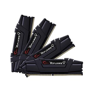 Комплект модулей памяти G. SKILL RipjawsV F4-3200C16Q-128GVK DDR4 128GB (Kit 4x32GB) 3200MHz в Алматы от компании Trento