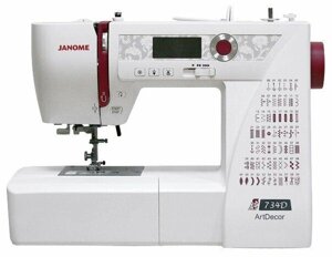 Швейная машина Janome ArtDecor 734D в Алматы от компании Trento