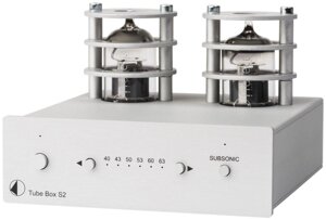 Фонокорректор стерео Pro-Ject Tube Box S2, Silver в Алматы от компании Trento