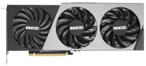 Видеокарта Inno3D GeForce RTX4070 Ti X3 OC, 12G GDDR6X 192-bit HDMI 3xDP N407T3-126XX-186148N в Алматы от компании Trento