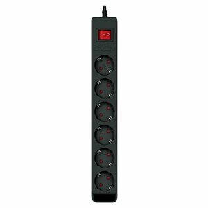 SVEN Сетевой фильтр Surge Protector Optima 1,8 m (6 sockets) black, color box в Алматы от компании Trento