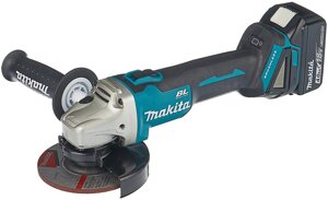 Аккумуляторная УШМ Makita DGA504RME, 125 мм