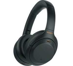 Наушники накладные Sony WH-1000XM4B. M черный в Алматы от компании Trento