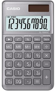 Калькулятор карманный CASIO SL-1000SC-GY-W-EP в Алматы от компании Trento