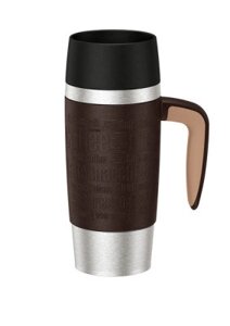 Термокружка EMSA 0,36л. дорожная, коричневая с ручкой, TRAVEL MUG 514099, шт в Алматы от компании Trento