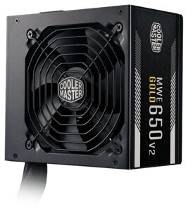 Блок питания Cooler Master MWE Gold 650-V2 MPE-6501-ACAAG-EU 650W в Алматы от компании Trento