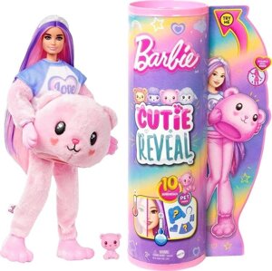 КУКЛА-СЮРПРИЗ BARBIE CUTIE REVEAL TEDDY BEAR ПЛЮШЕВЫЙ МИШКА в Алматы от компании Trento